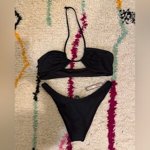 Skims Black Bikini Set